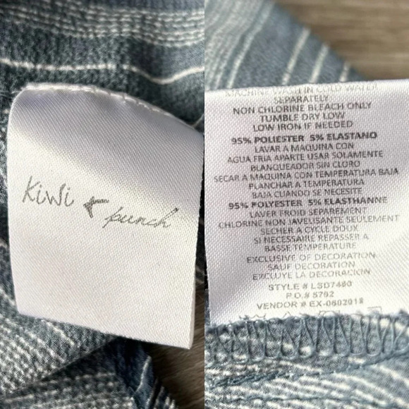 Kiwi Punch Off The Shoulder Fared Boho Tunic Top - Picture 11 of 14